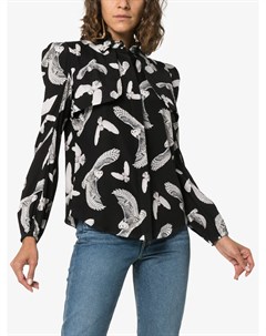 Navro блуза с принтом сов Navro