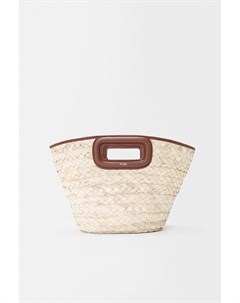 Плетеная сумка M Mini Basket Maje
