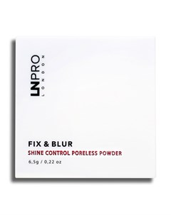 Пудра компактная для лица FIX BLUR POWDER прозрачная с матирующим эффектом тон 101 Ln professional