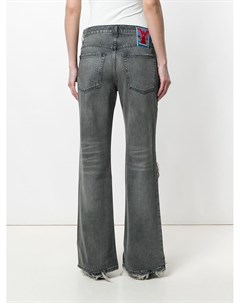 Adaptation рваные джинсы с широкой штаниной Adaptation