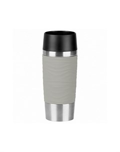 Термокружка Travel Mug Waves цвет оливковый Emsa