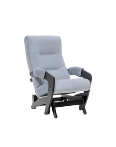 Кресло глайдер элит серый 57x95x87 см Комфорт
