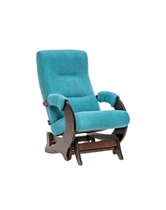 Кресло глайдер эталон бирюзовый 57x95x87 см Комфорт