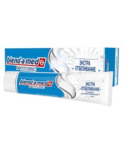 Зубная паста Комплекс Экстра Отбеливание Blend-a-med