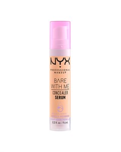 Консилер для лица BARE WITH ME SERUM CONSEALER тон 04 Nyx professional makeup