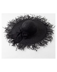 Шляпа женская Summer Mood размер 56 58 цвет черный Minaku