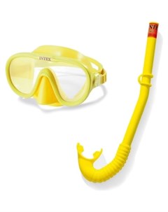 Набор для подводного плавания Искатель приключений маска трубка от 8 лет 55642 Intex