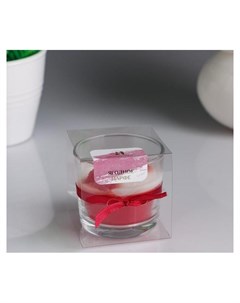 Свеча ароматическая в стакане Ягодное парфе 60 гр Aromantique