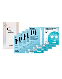 Набор для карбокситерапии CO2 Esthetic Formula Carbonic Mask 5 процедур Уход за лицом и телом Esthetic house