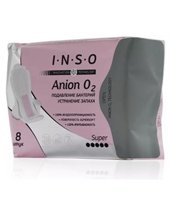 Прокладки гигиенические Anion O2 Super Inso