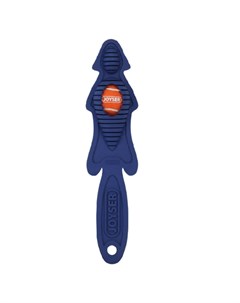 Slimmy Игрушка для собак Большая шкура лисы из резины c мячом пищалкой размер M L синяя Joyser