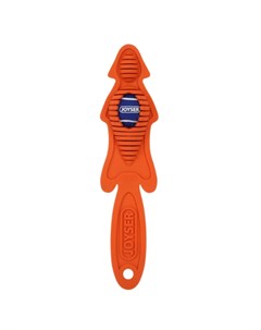Slimmy Игрушка для собак Маленькая шкура лисы из резины c мячом пищалкой размер S M оранжевый Joyser