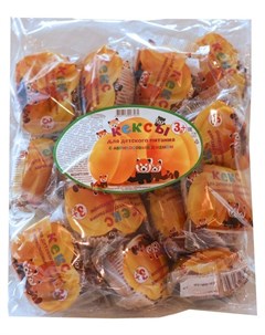Кекс для детского питания тортин с абрикосовым джемом 500г Maharishi