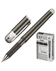 Ручка гелевая Hybrid Gel Grip DX черный 0 7мм к227 а Pentel