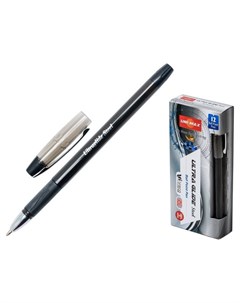 Ручка шариковая Ultra Glide Steel 1мм чер масл неавтом Unimax