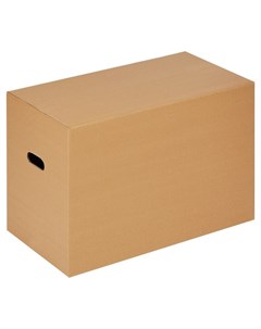 Короб картонный с ручками 560x320x400 T24 бурый 10 шт уп Nnb