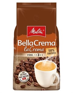 Кофе Bellacrema Lacrema в зёрнах 1кг Melitta