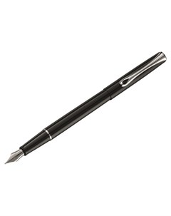 Ручка перьевая Traveller Black Lacquer F синий D10424950 Diplomat