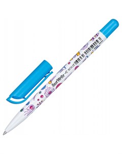 Ручка шариковая Sunwrite синяя 0 5мм корпус в асс РШ 740 05 Союз