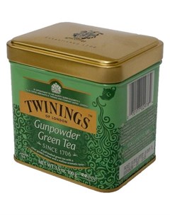 Чай зеленый ганпаудер ж б 100г Twinings