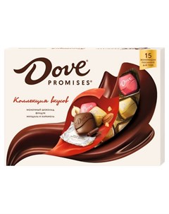 Шоколад Promises молочный шоколад 118г Dove