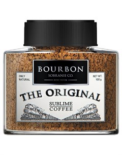 Кофе THE Original растворимый стеклянная банка 100 г Bourbon