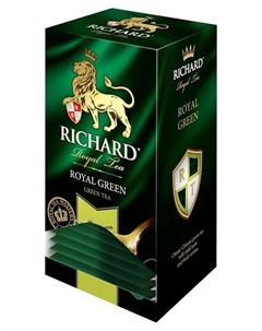 Чай Royal Green зелен 25 пак Richard