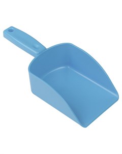 Совок ручной бесшовный пластмасс длина 240мм 60x110x145мм Scoop 2 B синий Hillbrush