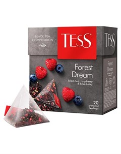Чай Forest Dream черный пирамидки 20шт Tess