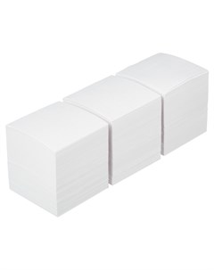 Блок кубик запасной 9х9х9 белый блок 3штуки спайка Attache
