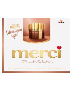 Набор конфет шоколадный мусс 210г Merci