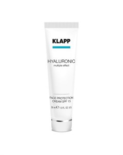 Hyaluronic Face Protection Cream Солнцезащитный крем для лица SPF15 30 мл Klapp