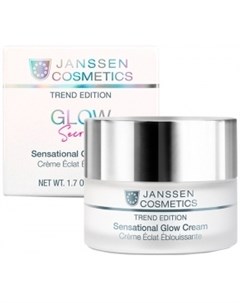 Крем Sensational Glow Увлажняющий Anti Age с Мгновенным Эффектом Сияния 50 мл Janssen cosmetics