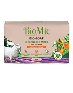 Мыло Bio Soap Туалетное Апельсин Лаванда Мята 90г Biomio