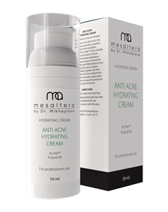 Крем Anti Acne Hydrating Cream 50 мл Mesaltera by dr. mikhaylova