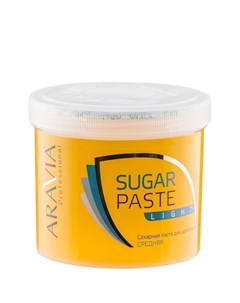 Паста Sugar Paste Сахарная для Депиляции Легкая Средней Консистенции 750 гр Aravia