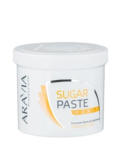 Паста Sugar Paste Сахарная для Депиляции Медовая Очень Мягкой Консистенции 750 гр Aravia