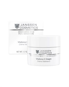 Крем Vitaforce C Cream Регенерирующий с Витамином С 50 мл Janssen cosmetics