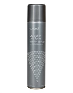 Супер Лак Dry Super Hair Spray Сухой для Волос Экстрасильной Фиксации 300 мл Concept