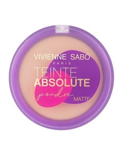 Пудра Teinte Absolute Matte Компактная Матирующая тон 04 6г Vivienne sabo