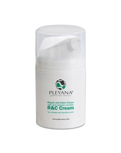 Крем Cream Repair and Calm Успокаивающий с Антикуперозным Комплексом R C 50 мл Pleyana