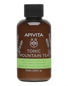 Молочко Tonic Mountain Tea Moisturizing Body Milk для Тела Горный Чай 75 мл Apivita