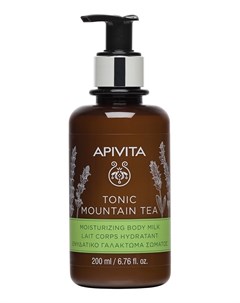 Молочко Tonic Mountain Tea Moisturizing Body Milk для Тела Горный Чай 200 мл Apivita