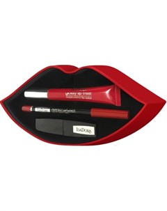 Набор Perfect Lip Kit Classic Red Помада Perfect Moisture 215 Карандаш Perfect Lipliner 215 Блеск Gl Isadora