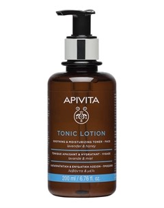 Тоник Tonic Lotion Soothing Moisturizing Toner Face Lavender Honey Успокаивающий и Увлажняющий 200 м Apivita