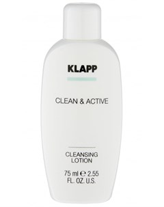 Молочко Cleansing Lotion Очищающее 75 мл Klapp