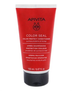 Кондиционер Color Seal Protect Conditioner Quinoa Proteins And Honey для Окрашенных Волос с Протеина Apivita