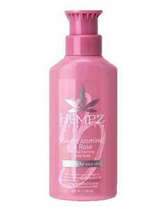 Гель Sweet Jasmine Rose Herbal Foaming Body Wash для Душа Сладкий Жасмин и Роза 235 мл Hempz