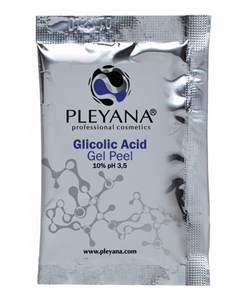 Гель Пилинг Glycolic Acid Gel Peel с Гликолевой Кислотой 10 рH 3 5 5 мл Pleyana