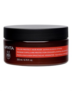 Маска Color Seal Protect Mask Quinoa Proteins And Honey для Окрашенных Волос с Протеинами Киноа и Ме Apivita